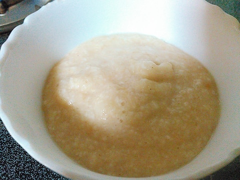 味噌生姜風味の温かとろろ